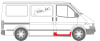 Prag lateral fata dreapta FORD TRANSIT intre 1991-2000 [2]