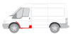 Prag lateral fata stanga potrivit FORD TRANSIT 2000-2014 [3]