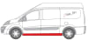 Prag lateral reparatie stanga cu usa culisanta potrivit CITROEN JUMPY; FIAT SCUDO; PEUGEOT EXPERT 2007-2016 [2]