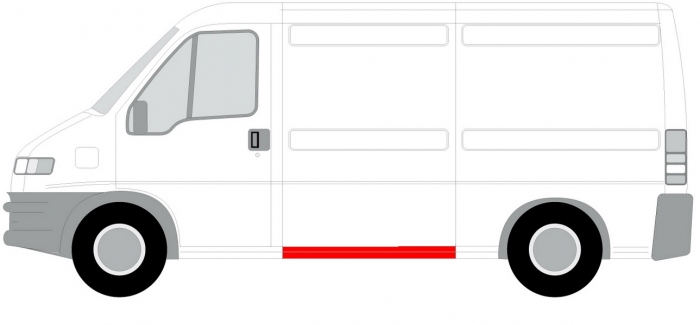 Prag lateral stanga BOXER / JUMPER / DUCATO 1400mm dupa 1994 [2]