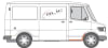 Prag panou reparatie lateral fata dreapta step ranforsare MERCEDES T1 / T2 601, 602 intre 1977-1996 [2]