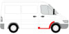 Prag usa fata dreapta reparatie arc aripa si otel MERCEDES SPRINTER; VW LT intre 1995-2006 [3]