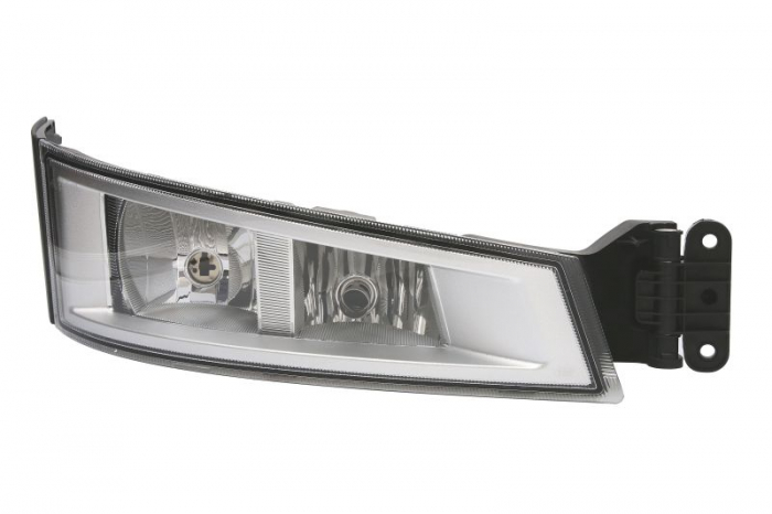 Proiector ceata Dreapta (H1 H7, cu un halogen pe distante lungi; rama de argint) 24V potrivit VOLVO FH II 01.12-
