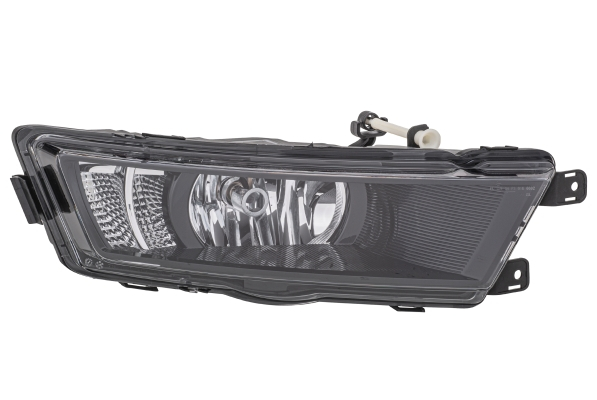 Proiector ceata dreapta (h8 led, cu lumini de zi; negru) potrivit skoda rapid 05.15-12.18