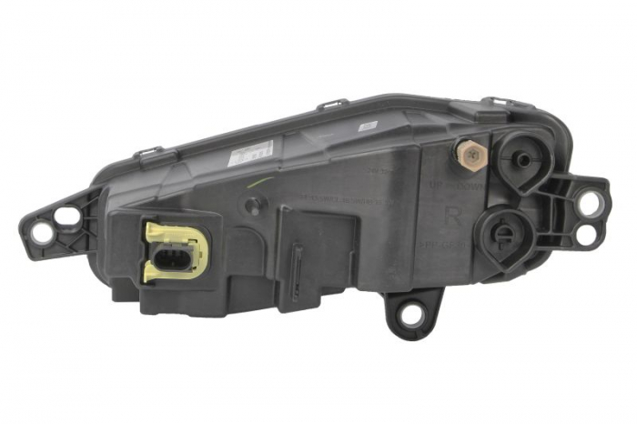 Proiector ceata dreapta (LED, negru; cu iluminare curba) 24V potrivit VOLVO FH III 02.20- [2]