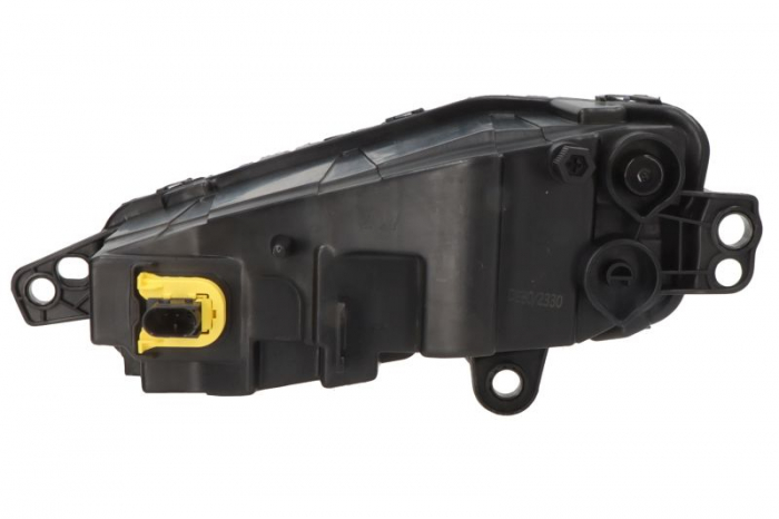 Proiector ceata dreapta (LED, rama argintie) 24V potrivit VOLVO FH III 02.20- [2]