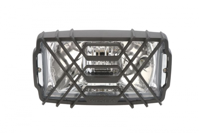 Proiector ceata Dreapta Stanga (H3 T4W, 224,4x125mm, lungime cablu: 0,15m, grila) 12 24V
