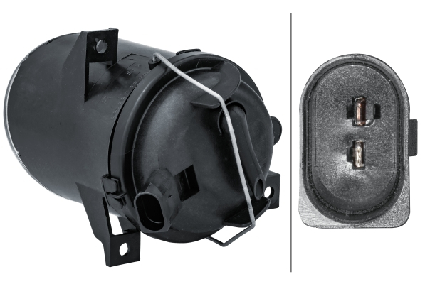 Proiector ceata fata dreapta (H3) VW FOX, POLO 2005-2011 [2]