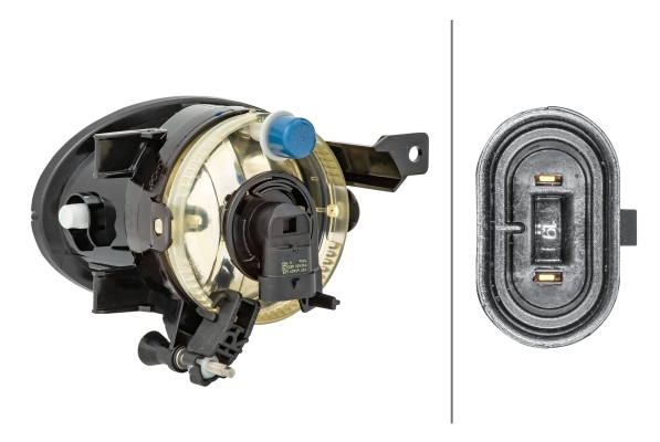 Proiector ceata fata dreapta (HB4, cu iluminare in viraje) VW TOUAREG 2014-2018 [2]