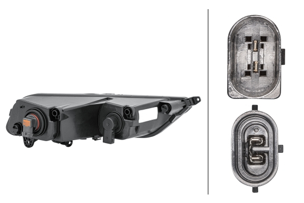 Proiector ceata fata stanga (H8/P21W pentru model R-Line, cu iluminare in viraje) VW PASSAT 2010-2014 [2]