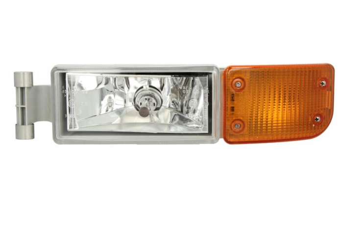 Proiector ceata Stanga (H4 P21W, cu indicator galben) 24V potrivit MAN LION  S STAR, TGA, TGS I 04.00-