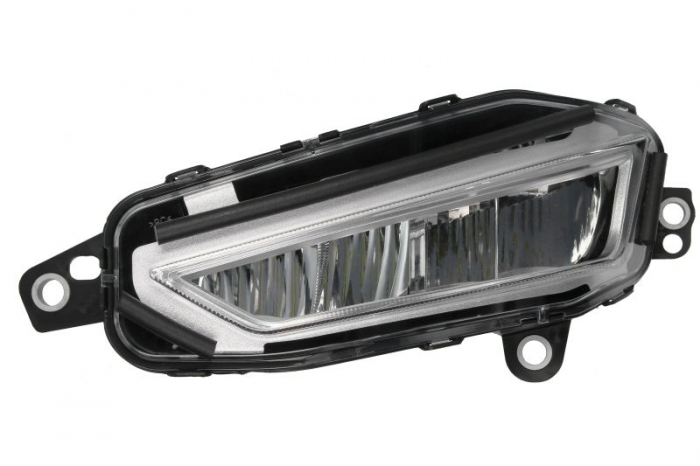 Proiector ceata stanga (LED, crom platinat) 24V potrivit VOLVO FH III, FH16 III, FM III, FMX III 02.20-