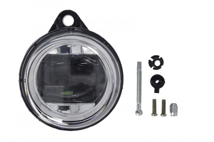 Proiector ceata stanga (LED, cu iluminare curba) 24V potrivit MAN LION  S CITY 04.18-