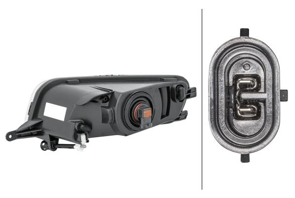 Proiector lampa ceata fata dreapta H8, cu lumini curbe VW SHARAN 7N dupa 2010 [2]