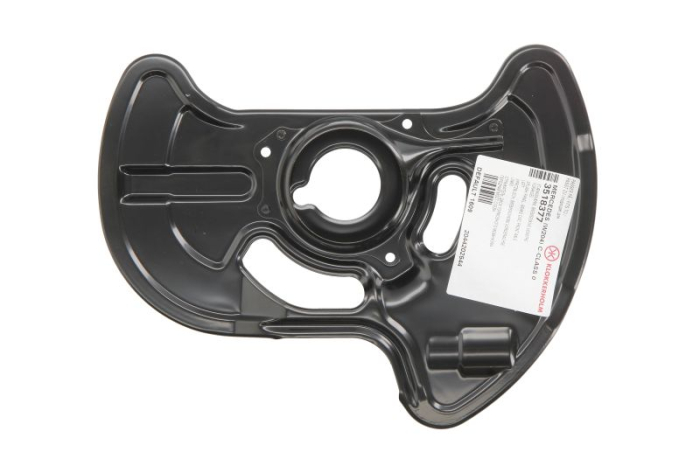 Protectie disc frana Fata Stanga potrivit MERCEDES C T-MODEL S204, C W204, CLS C218, CLS SHOOTING BRAKE X218, E C207, E T-MODEL S212, E W212 2.0-5.5 07.07-12.17