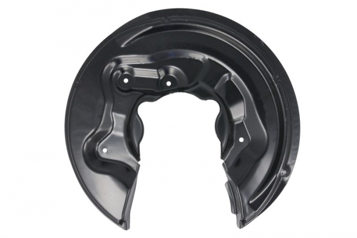 Protectie disc frana spate dreapta potrivit AUDI A3, Q3; SEAT ALHAMBRA, ALTEA, ALTEA XL; SKODA SUPERB II, YETI; VW CC B7, PASSAT ALLTRACK B7, PASSAT B6, PASSAT B7, PASSAT B7 KOMBI, SHARAN 1.2-3.6 05.0