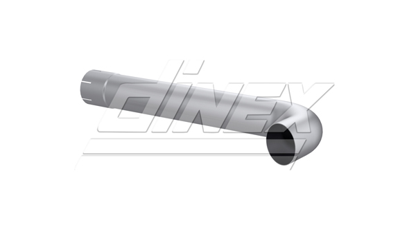 Racord evacuare (diametru:108mm 110mm, lungime:866mm) potrivit VOLVO potrivit VOLVO FL III D7E280 D8K250 D8K280 05.13-