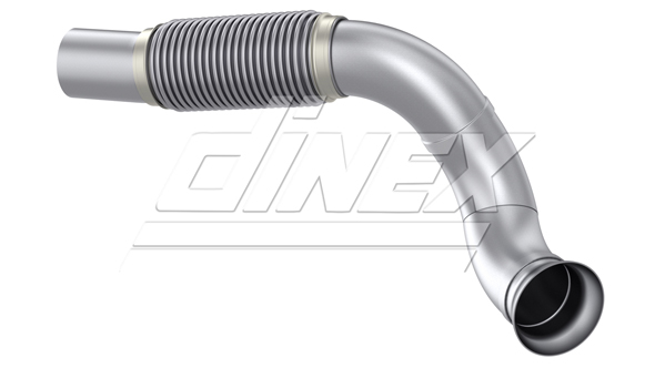 Racord evacuare (diametru:110mm/88,9mm, lungime:536mm) potrivit MERCEDES ACTROS MP4 / MP5 OM936.912/OM936.916 07.11- [3]