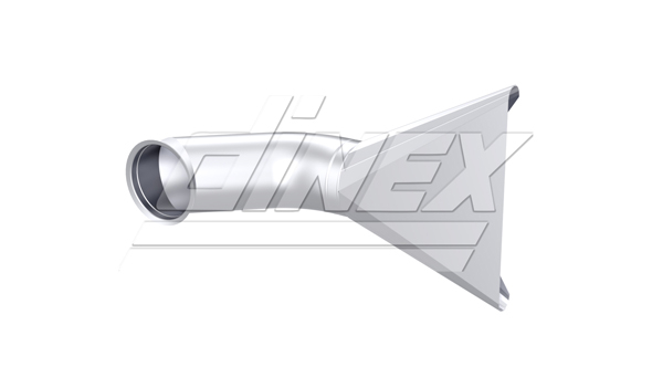 Racord evacuare (diametru:125,8mm 146,3mm, lungime:580mm) potrivit IVECO STRALIS II, TRAKKER II F2BE3681A-F3HFL611G 09.12-