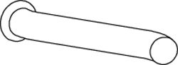 Racord evacuare (diametru:88,9mm, lungime:558mm) EURO 5 potrivit VOLVO FL II D7E240/D7E280/D7F240 05.06- [3]
