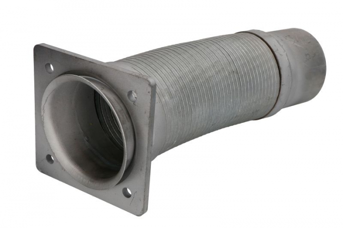 Racord evacuare E-LINE (cu element flexibil) EUROTECH potrivit IVECO EUROSTAR, EUROTECH MP, EUROTRAKKER 8210.42K(TCA)-8460.41N 01.92-