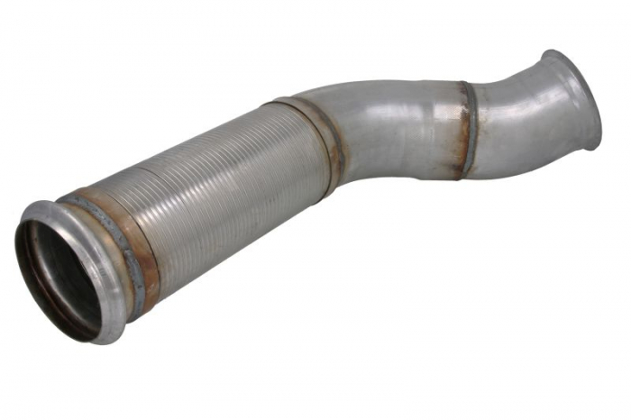 Racord evacuare fata (;EURO 5;, diametru:127mm diametru 2:126mm, lungime:657mm) potrivit RVI MAGNUM; VOLVO FH, FH16, FM 10.8D 12.8D 16.1D 01.03-