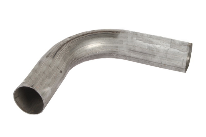 Racord evacuare indoire U 90, invelit in aluminiu, diametru:54mm diametru 2:54mm, lungime:360mm)