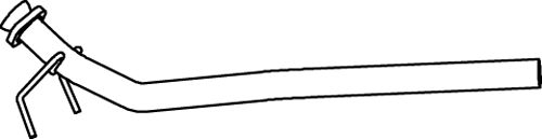 Racord evacuare (lungime:1380mm) potrivit MERCEDES VITO (W638) OM611.980 03.99-07.03