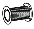 Racord evacuare (lungime:160mm) EURO 4 potrivit MERCEDES CITARO (O 530); SETRA 400 OM457.934-OM457.973 01.98-
