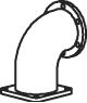 Racord evacuare (lungime:280mm) potrivit MAN TGA D2866LF26-D2876LF25 04.00- [2]