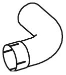 Racord evacuare (lungime:314mm) EURO 4 potrivit MAN TGA, TGS I D2066LF01-D2676LF25 02.04- [2]