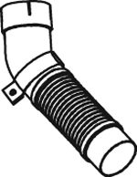 Racord evacuare (lungime:476,5mm) potrivit MERCEDES AXOR, AXOR 2 OM457.918-OM457.981 01.02-