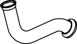 Racord evacuare (lungime:520mm) potrivit DAF LF 55 FR136S1 05.06- [2]