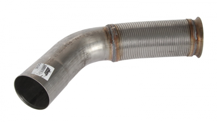 Racord evacuare (lungime:565mm) potrivit MERCEDES ACTROS MP2   MP3 OM542.920-OM542.962 10.02-