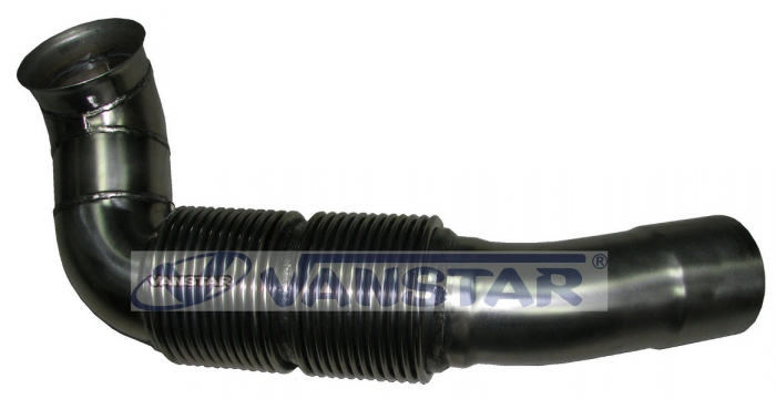 Racord evacuare (lungime:720mm) potrivit MERCEDES ACTROS MP2   MP3 OM541.920-OM541.998 04.03-