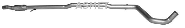 Racord evacuare Mijloc (lungime:2220mm) potrivit FIAT 500, 500 C, PANDA, PANDA HATCHBACK; FORD KA 1.3D 09.03-
