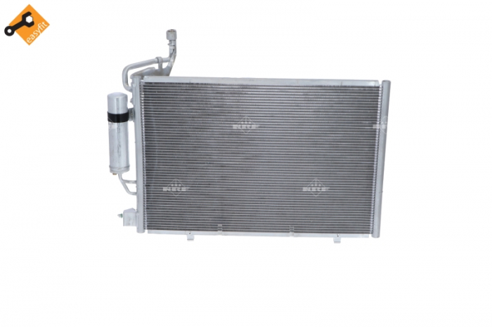 Radiator AC condensator cu uscator, aluminiu potrivit FORD FIESTA VI 1.0 10.12- [5]