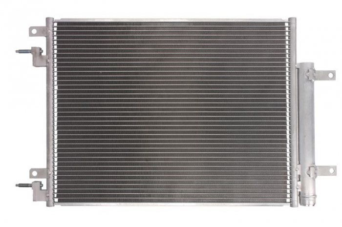 Radiator AC condensator (cu uscator, aluminiu) potrivit OPEL KARL 1.0 1.0LPG 01.15-03.19