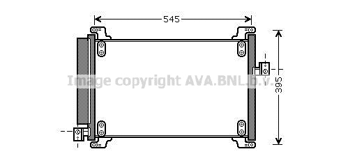 Radiator ac condensator cu uscator potrivit fiat multipla 1.6 1.6alk 1.6cng 04.99-06.10