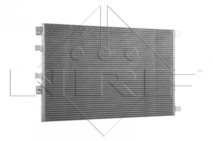 Radiator AC condensator potrivit RENAULT GRAND SCENIC II, MEGANE II, SCENIC II 1.9D/2.0D 11.02- [2]