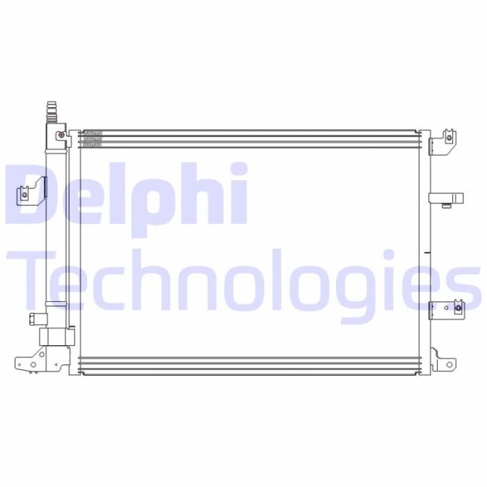 Radiator AC condensator potrivit VOLVO S60 I, S80 I, V70 II, XC70 I 2.0-3.0 01.99-04.10