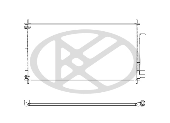 Radiator AC potrivit HONDA ACCORD IX 3.5 dupa 2012 [2]
