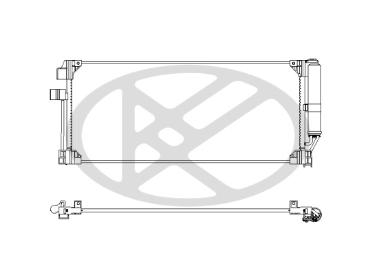 Radiator AC potrivit INFINITI QX50 II 2.0 dupa 2017 [2]