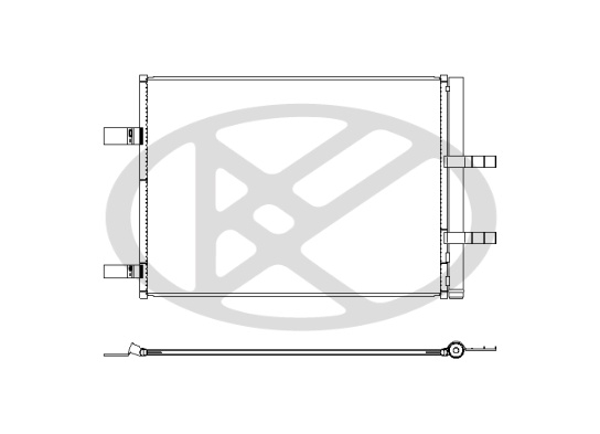 Radiator AC potrivit NISSAN X-TRAIL IV 1.5H dupa 2022 [2]