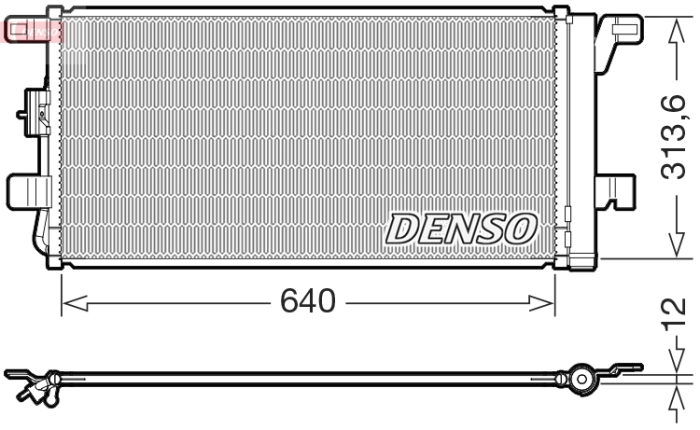 Radiator AC (uscator) potrivit AUDI Q5 2.0-3.0DH dupa 2016 [2]