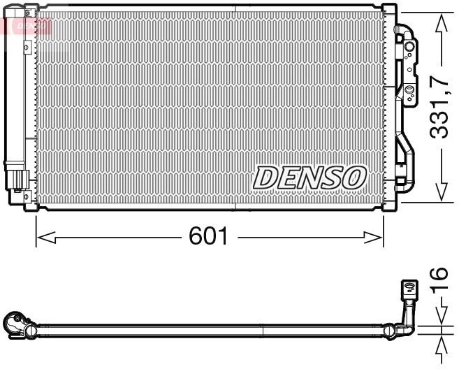 Radiator AC (uscator) potrivit BMW 1 (F20), 1 (F21), 1 (F40), 2 (F22, F87), 2 (F23), 3 (F30, F80), 3 (F31), 3 GRAN TURISMO (F34), 4 (F32, F82), 4 (F33, F83) 0.65H-Electric dupa 2011 [2]