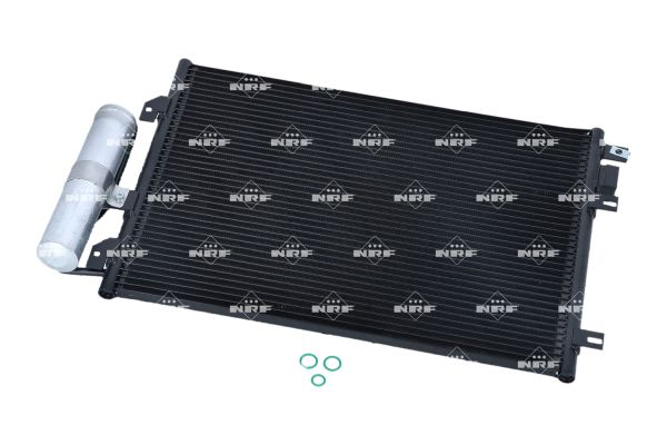 Radiator AC (uscator) potrivit DACIA LOGAN, LOGAN EXPRESS, LOGAN MCV, SANDERO; RENAULT CLIO II, LOGAN EXPRESS, LOGAN I, SANDERO/STEPWAY I, THALIA I, THALIA II 1.0ALK-1.6LPG dupa 1998 [2]