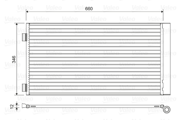 Radiator AC (uscator) potrivit MINI (R56), (R57), (R58), (R59), CLUBMAN (R55), CLUBVAN (R55), COUNTRYMAN (R60), PACEMAN (R61) 1.4-2.0D 2006-2016 [2]