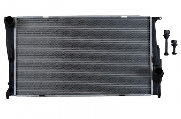 Radiator apa racire motor BMW Seria 1 (E81), 1 (E82), 1 (E87), 1 (E88), 3 (E90), 3 (E91), 3 (E92), 3 (E93), X1 (E84), Z4 (E89) 1.6-3.0D intre 2004-2016