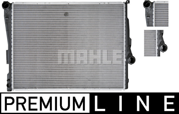 Radiator apa racire motor BMW Seria 3 (E46), Z4 (E85), Z4 (E86) 1.6-3.2 intre 1997-2009